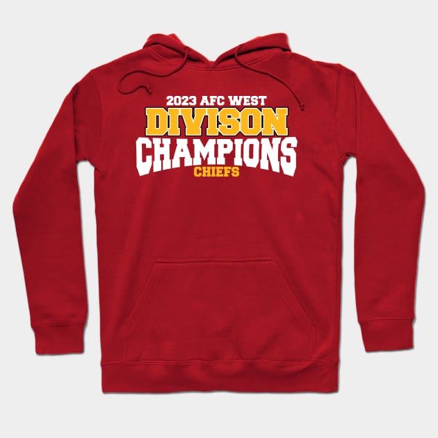 Chiefs - Division Champions 2023 Hoodie by CovpaTees